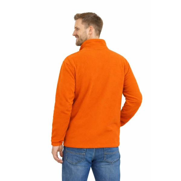 Bluza polarowa uniwersalna pomarańczowa roz. XL